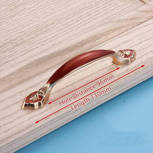 Planet Gates 371104 Handle-2015-96RA European Style Gold Cabinet Knobs And Handles Red Amber Kitchen Handle Drawer Pulls Furniture Handle Hardware