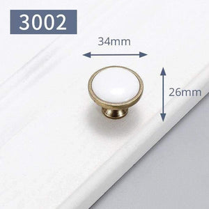 Planet Gates 371104 Handle-3002W Ceramic Cabinet Knobs And Handles Vintage Bronze Kitchen Handle Drawer Wardrobe Door Pulls Furniture Handle Cabinet Hardware