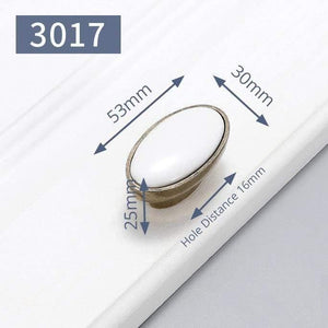 Planet Gates 371104 Handle-3017-16W Ceramic Cabinet Knobs And Handles Vintage Bronze Kitchen Handle Drawer Wardrobe Door Pulls Furniture Handle Cabinet Hardware