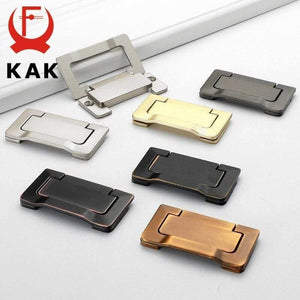 Planet Gates 371104 Hidden Tatami Door Handle Floor Handle Bench Drawer Knobs Zinc Alloy Black Door Pulls Kitchen Cabinet Handle Hardware