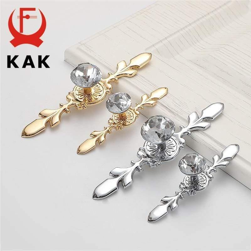 Planet Gates 371104 Luxury Diamond Crystal Handles Shoebox Cabinet Handles Closet Dresser Drawer Knobs Wardrobe Pulls Pullers Furniture Hardware
