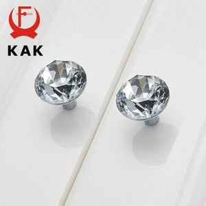 Planet Gates 371104 Luxury Diamond Crystal Handles Shoebox Cabinet Handles Closet Dresser Drawer Knobs Wardrobe Pulls Pullers Furniture Hardware