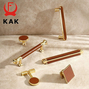 Planet Gates 371104 Modern Gold Cabinet Knobs And Handles Red Leather Kitchen Handle Fashion Drawer Knobs Pulls Furniture Handle Door Hardware