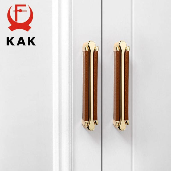 Planet Gates 371104 Modern Gold Cabinet Knobs And Handles Red Leather Kitchen Handle Fashion Drawer Knobs Pulls Furniture Handle Door Hardware