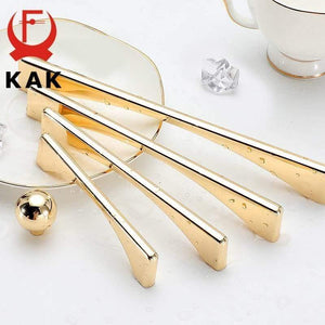 Planet Gates 371104 Nordic Bright Gold Cabinet Handles Solid Drawer Knobs Kitchen Handles Cupboard Door Pulls Furniture Handle Cabinet Hardware