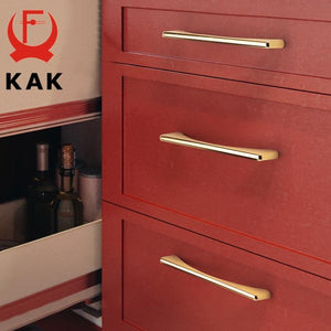 Planet Gates 371104 Nordic Bright Gold Cabinet Handles Solid Drawer Knobs Kitchen Handles Cupboard Door Pulls Furniture Handle Cabinet Hardware
