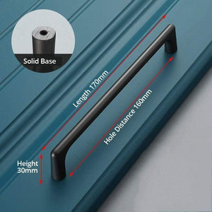 Planet Gates 371104 Pearl Gray 160mm Zinc Alloy Pearl Gray Gold Cabinet Handles Solid Drawer Knobs Kitchen Cupboard Door Pulls Furniture Handle Cabinet Hardware