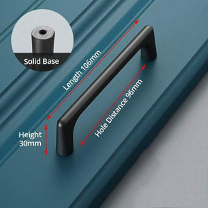 Planet Gates 371104 Pearl Gray 96mm Zinc Alloy Pearl Gray Gold Cabinet Handles Solid Drawer Knobs Kitchen Cupboard Door Pulls Furniture Handle Cabinet Hardware