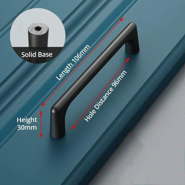 Planet Gates 371104 Pearl Gray 96mm Zinc Alloy Pearl Gray Gold Cabinet Handles Solid Drawer Knobs Kitchen Cupboard Door Pulls Furniture Handle Cabinet Hardware