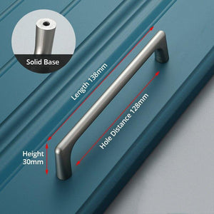 Planet Gates 371104 Pearl Nickel 128mm Zinc Alloy Pearl Gray Gold Cabinet Handles Solid Drawer Knobs Kitchen Cupboard Door Pulls Furniture Handle Cabinet Hardware