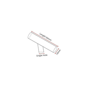 Planet Gates 371104 Single Hole 4" ~ 24'' Stainless Steel Handles Diameter 10mm Kitchen Door Cabinet T Bar Straight Handle Pull Knobs Furniture Hardware
