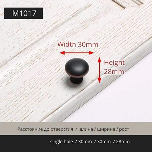 Planet Gates 371104 Single Hole American Style Black Cabinet Knobs And Handles Zinc Alloy Kitchen Handle Door Pulls Furniture Handle Hardware