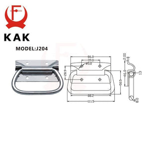 Planet Gates 371104 Wooden Case Tool Box Handles Stainless Steel Handles Cabinet Knobs And Handles Drawer Pull Furniture Toolbox Hardware