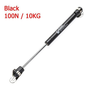 Planet Gates 371105 Black 10KG 100N /10kg Copper Force Cabinet Door Lift Support Gas Strut Hydraulic Spring Hinge Kitchen Cupboard Hinge Furniture Hardware