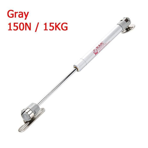 Planet Gates 371105 Gray 15KG 100N /10kg Copper Force Cabinet Door Lift Support Gas Strut Hydraulic Spring Hinge Kitchen Cupboard Hinge Furniture Hardware