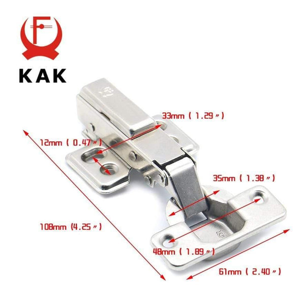 Planet Gates 371105 Hinge Rustless Iron Hydraulic Hinge Iron Core Damper Buffer Cabinet Cupboard Door Hinges Soft Close Furniture Hardware