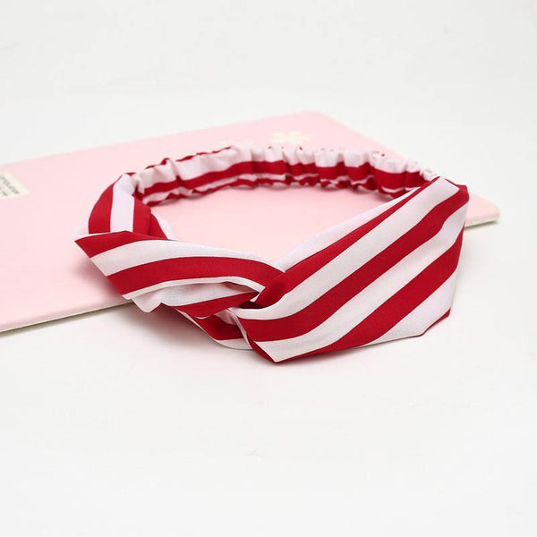 Fashion Floral Print Knot Women Headband Vintage Hairband Girls Headwear Leopard Headband  Hair Accessories