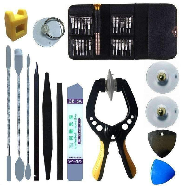 Planet Gates 38 in 1 Mobile Phone Screen Opening Pliers Repair Tools Kit Screwdriver Pry Disassemble Tool Set for iPhone Samsung Sony