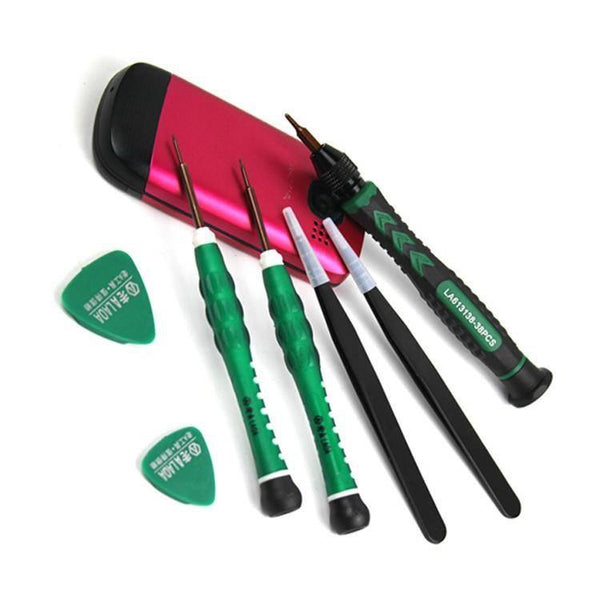 Planet Gates 38 in 1 Screwdriver Set Precision Repair Tools Kit S2 Alloy Steel Material Tool  Cell Phone iPhone  Notebook