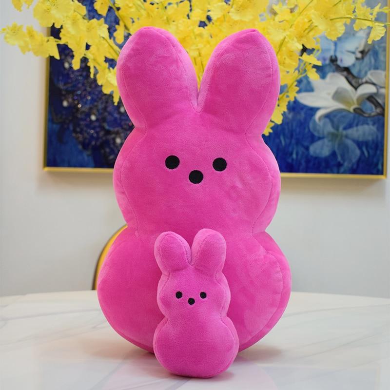 Planet Gates 38cm 15cm peeps plush bunny rabbit peep Easter Toys Simulation Stuffed Animal Doll for Kids Children Soft Pillow Gifts girl toy