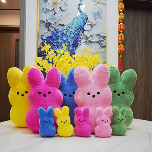 Planet Gates 38cm 15cm peeps plush bunny rabbit peep Easter Toys Simulation Stuffed Animal Doll for Kids Children Soft Pillow Gifts girl toy