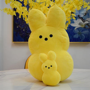 Planet Gates 38cm 15cm peeps plush bunny rabbit peep Easter Toys Simulation Stuffed Animal Doll for Kids Children Soft Pillow Gifts girl toy