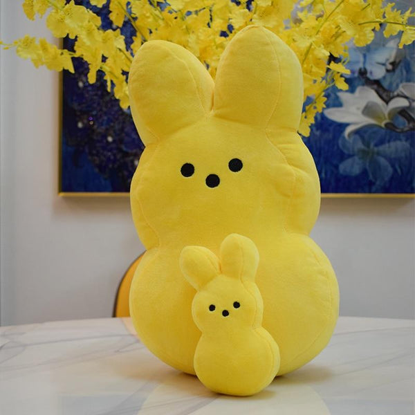 Planet Gates 38cm 15cm peeps plush bunny rabbit peep Easter Toys Simulation Stuffed Animal Doll for Kids Children Soft Pillow Gifts girl toy