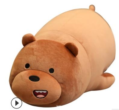 Planet Gates 38cm / 4 Children Stuffed Animals Little Bear Bare Plush Toys Cartoon Figure Plush Doll Pillow Soft Cute Plush Stuff Birthday Gift Kids