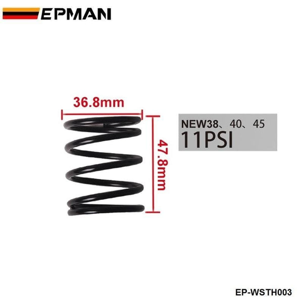 Planet Gates 38MM 40MM 45MM TURBO EXTERNAL WASTEGATE WG SPRING COATED REPLACEMENT 11 PSI /0.78BAR  JUST FOR TURBO SMART EP-WSTH003