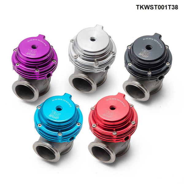 Planet Gates 38mm Compact Jdm Turbo V-Band External Wastegate Manifold Mount Waste Gate TKWST001T38