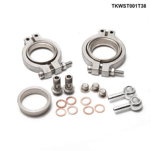 Planet Gates 38mm External Wastegate V-Band Flanged Turbo Waste Gate For Supercharge Turbo Manifold TKWST001T38
