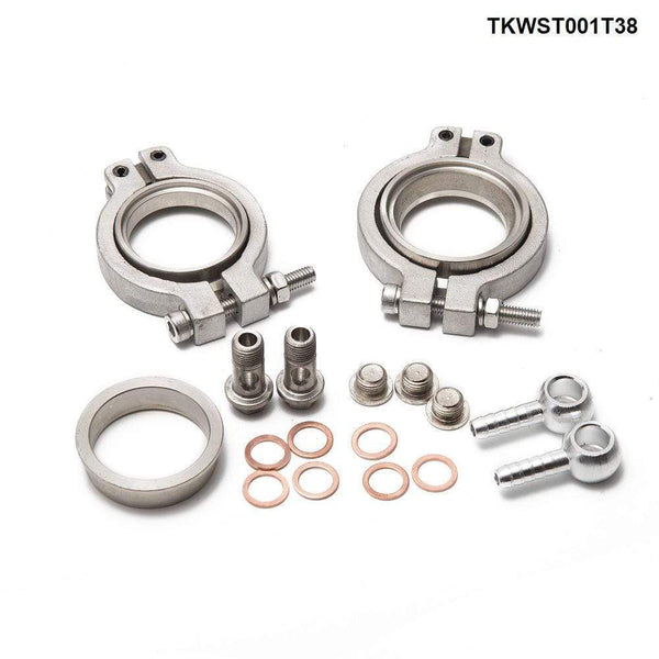 Planet Gates 38mm External Wastegate V-Band Flanged Turbo Waste Gate For Supercharge Turbo Manifold TKWST001T38