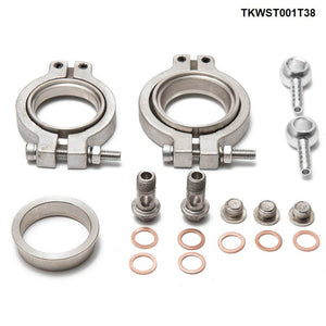 Planet Gates 38mm V-Band Turbo Manifold Performance External Wastegate Compact Style TKWST001T38