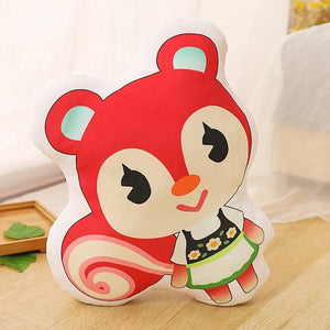 Planet Gates 38x36cm / fox Cartoon Crossing Toys Plush Pillow Animal Crossing Cosplay Kawaii Soft Raccoon Blinder Cute Raccoon For Children Kids Toys Gift