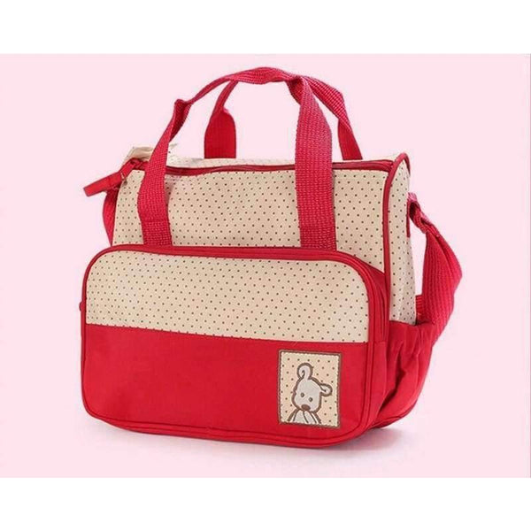 Planet Gates 39*28.5*17CM 5pcs Baby Diaper Bag Suits For Mom Baby Bottle Holder Mother  Stroller Maternity Nappy Bags Sets