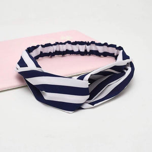 Fashion Floral Print Knot Women Headband Vintage Hairband Girls Headwear Leopard Headband  Hair Accessories