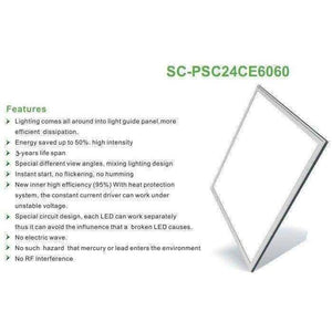 Planet Gates 39w ceiling embeded commercial led lamp AC100-240v led panel lighting 600x600mm 2500lm CE&ROHS 2pcs/lot wholesale and retail