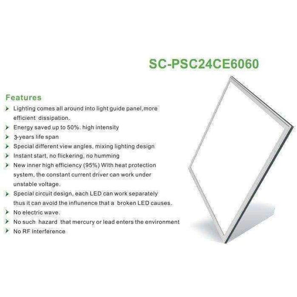 Planet Gates 39w ceiling embeded commercial led lamp AC100-240v led panel lighting 600x600mm 2500lm CE&ROHS 2pcs/lot wholesale and retail