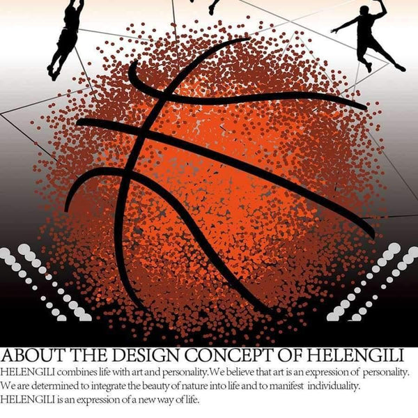 Planet Gates 3D Bedding Set Basketball Print Duvet cover set lifelike bedclothes with pillowcase bed set home Textiles #2-02