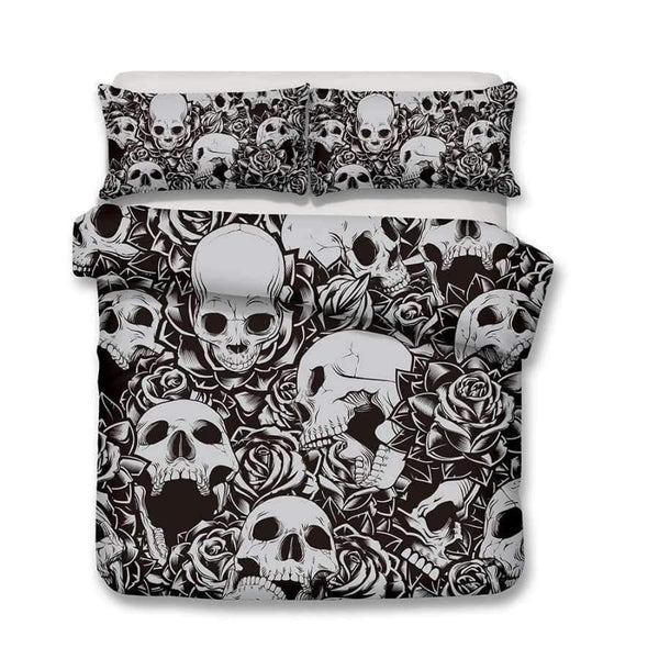 Planet Gates 3D Bedding Set skull Print Duvet cover set lifelike bedclothes with pillowcase bed set home Textiles #2-01