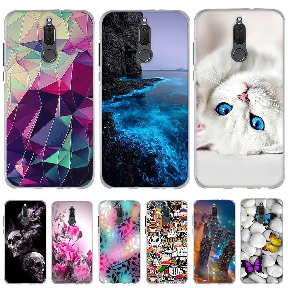 Planet Gates 3D Case For Huawei Mate 10 Lite Case Cover Silicon for Huawei Nova 2i Case Cover Huawei Mate 10 Lite 10lite/ Nova 2i / Honor 9i
