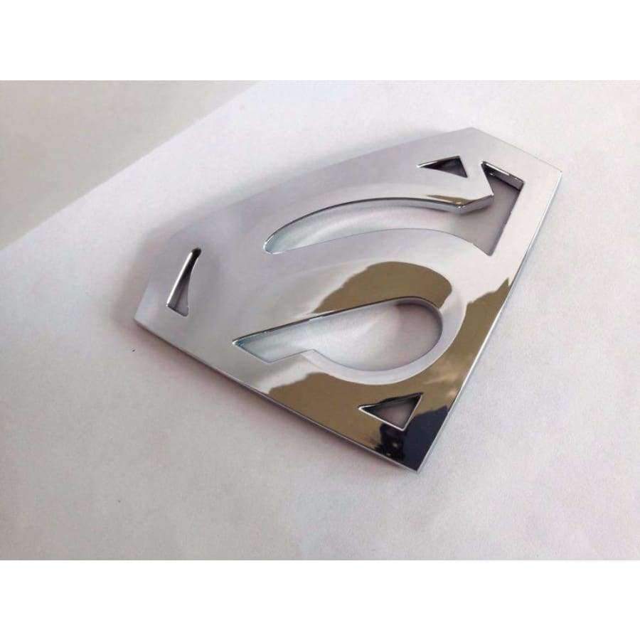 Planet Gates 3D  chrome emblem Auto logo Superman badge ABS Motorcycle accessories Car styling Funny car stickers