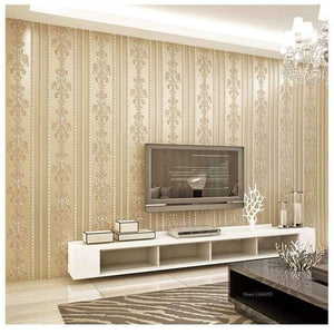 Planet Gates 3D Embossed Flower Wallpaper Desktop 3D Pink Floral Wallpaper Roll Modern Living Room Wall Paper Non-Woven Home Decor Yellow Art