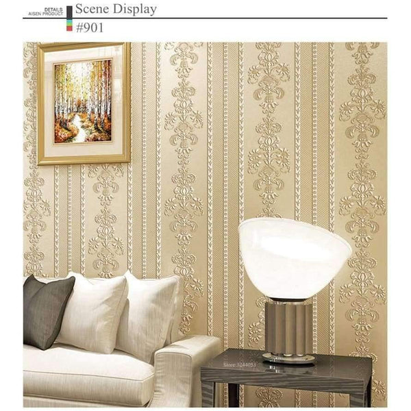 Planet Gates 3D Embossed Flower Wallpaper Desktop 3D Pink Floral Wallpaper Roll Modern Living Room Wall Paper Non-Woven Home Decor Yellow Art