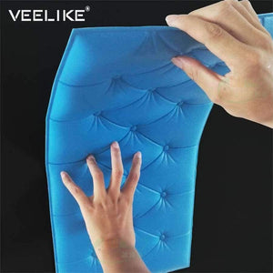 Planet Gates 3D Faux Leather PE Foam Waterproof Self Adhesive Wallpaper For Living Room Bedroom Kids Room Nursery Home Decor 3D Wall Paper