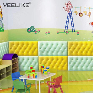 Planet Gates 3D Faux Leather PE Foam Waterproof Self Adhesive Wallpaper For Living Room Bedroom Kids Room Nursery Home Decor 3D Wall Paper