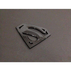 Planet Gates 3D  Glossy black emblem Auto logo Motorcycle accessories Funny car stickers Superman badge ABS Universal Car styling