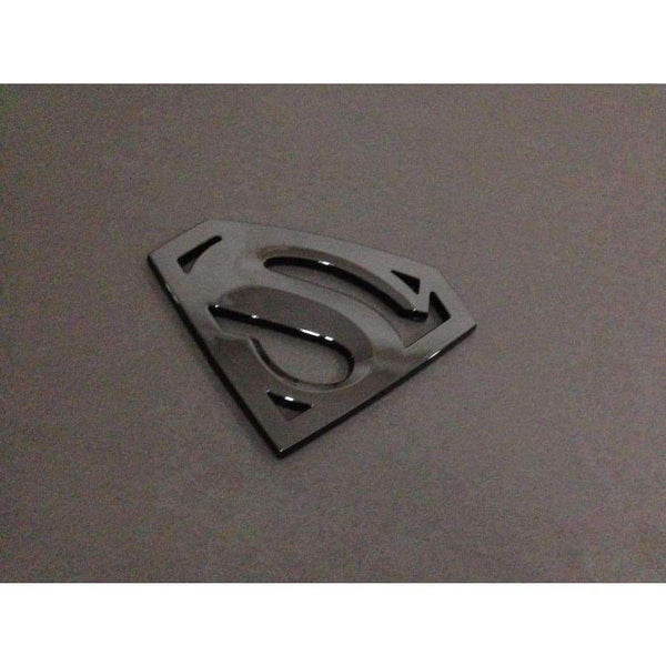 Planet Gates 3D  Glossy black emblem Auto logo Motorcycle accessories Funny car stickers Superman badge ABS Universal Car styling