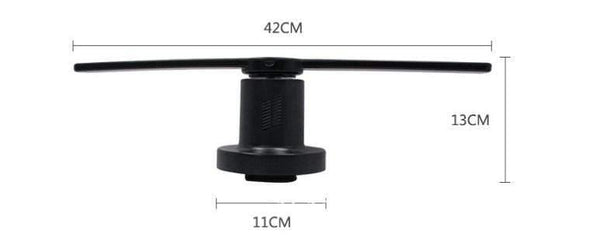 Planet Gates 3D Logo Projector Advertising Display Hologram Holographic Lamp LED Stage Light