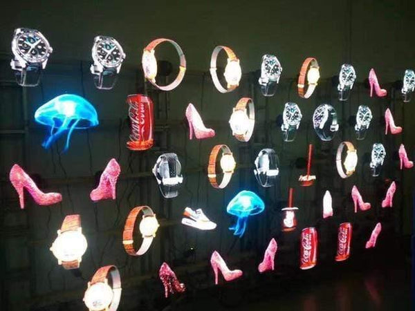 Planet Gates 3D Logo Projector Advertising Display Hologram Holographic Lamp LED Stage Light